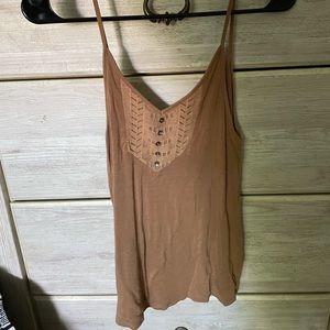 American Eagle Outfitters brown summer tank
